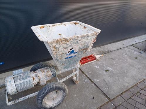 Putzmeister kracht stroom spackspuit, Doe-het-zelf en Verbouw, Schildersmaterialen, Gebruikt, Overige typen, Ophalen of Verzenden