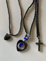 ketting metallic/blauw, Ophalen of Verzenden, Nieuw, Blauw, Overige materialen