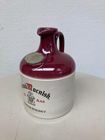 Vintage scotch whisky kruik aardewerk Grand Macnish