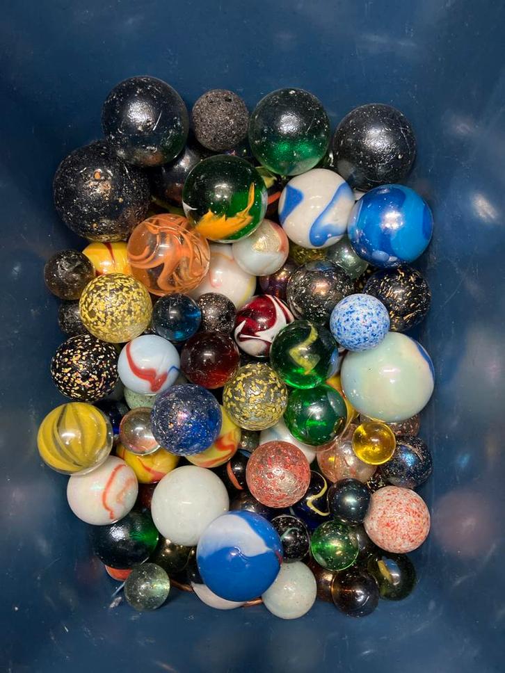 Grote Knikker Verzameling, Verzamelen, Speelgoed, Zo goed als nieuw, Ophalen of Verzenden