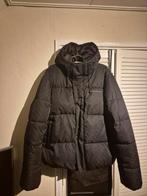 Dailt paper puffer jas, Kleding | Dames, Jassen | Winter, Zwart, Maat 42/44 (L), Daily Paper, Ophalen of Verzenden