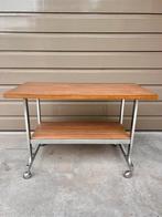 Vintage audiomeubel / trolley, Ophalen, Gebruikt, Vintage, 25 tot 50 cm