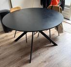 Eettafel rond, Huis en Inrichting, Tafels | Eettafels, Ophalen, Rond, Zo goed als nieuw, Vier personen