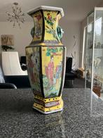 Chinese handbeschilderde vaas, Ophalen of Verzenden