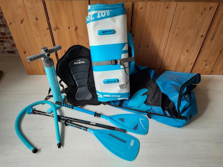 Bluefin 10.8 sup + kayak set, Watersport en Boten, Suppen, Zo goed als nieuw, SUP-boards, Ophalen
