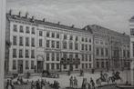 litho Gent Hotel de la Post Place d Armes Belgie Stroobant, Antiek en Kunst, Verzenden