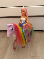 Barbie Dreamtopia Magical Lights Unicorn, Ophalen, Zo goed als nieuw