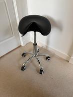 Zadelkruk / Tabouret - Bureaukruk, Ophalen, Zwart, Zo goed als nieuw, Bureaukruk