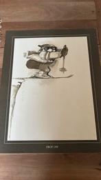 Vintage Gary Patterson kwaliteitsprint 1973 Thought Factory, Ophalen of Verzenden, Gebruikt, Hout, Minder dan 50 cm