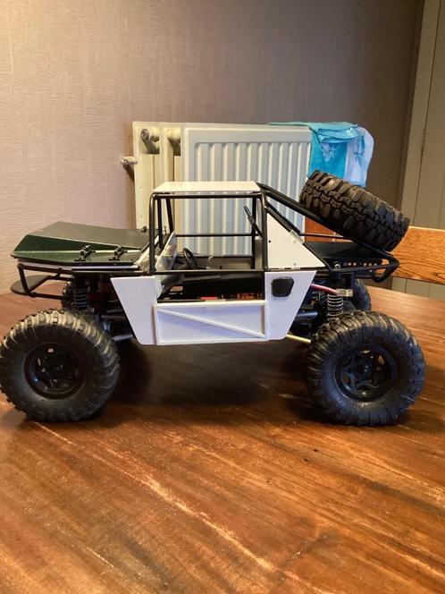 Scale crawler 1/10 (uniek bestaand model), Hobby en Vrije tijd, Modelbouw | Radiografisch | Auto's, Nieuw, Auto offroad, Elektro