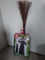 Carnaval Heks outfit voor kind met hoed en bezem, Ophalen, Zo goed als nieuw, Jongen of Meisje