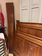 Antiek landelijk brocante bed twijfelaar, Ophalen