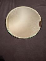 Vintage ronde spiegel onderzetter met sierlijke rand - 20 cm, Huis en Inrichting, Woonaccessoires | Onderzetters, Ophalen of Verzenden
