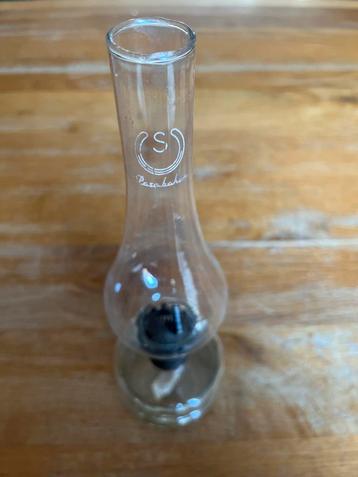 Vintage Pasabahce Olielampje Glas Helder Klein beschikbaar voor biedingen