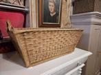 oude rieten wasmand ``WOONWINKEL RUSTIEK``, Ophalen of Verzenden
