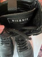 Nik&Nik Delia Boots - Maat 34 - Zwart, Ophalen of Verzenden, Zo goed als nieuw, Zwart, Lage of Enkellaarzen