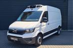 MAN TGE 3.180 dubbel lucht L3H3 DSG koelwagen vries Carrier, Stof, Gebruikt, 4 cilinders, Wit