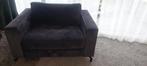 Loveseat  Antraciet/ zwart, Ophalen, Gebruikt, 75 tot 100 cm, 100 tot 125 cm