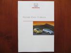 Honda Civic 3-deurs (juli 2001) met bijlage, Boeken, Auto's | Folders en Tijdschriften, Nieuw, Honda, Ophalen of Verzenden