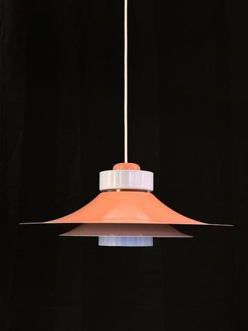 Horn Hanglamp type 754 zalm roze en blauw beschikbaar voor biedingen