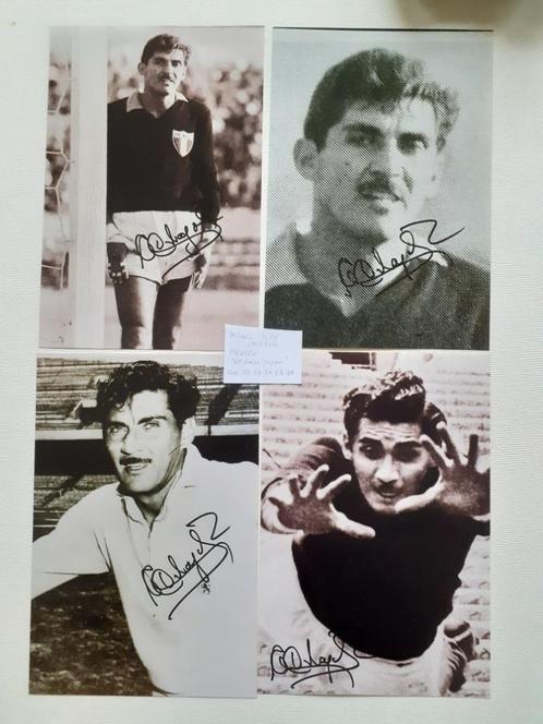 Getekende foto's van Mexicaanse voetballegends, Verzamelen, Sportartikelen en Voetbal, Zo goed als nieuw, Spelerskaart, Buitenlandse clubs