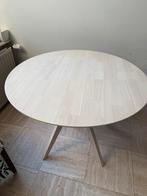 Eettafel rond, Ophalen, 100 tot 150 cm, Rond, Zo goed als nieuw