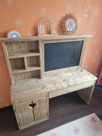 Kinderbureau steigerhout, Ophalen of Verzenden, Gebruikt