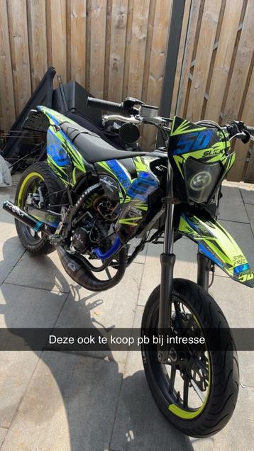 Sherco sm 50 schakelbrommer 80cc voca beschikbaar voor biedingen