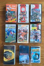 7 videobanden voetbal WK, Ajax, KNVB en Oranje, Ophalen of Verzenden, Zo goed als nieuw, Ajax, Boek of Tijdschrift