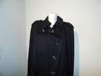Commes des Garcons x h&m trenchcoat zwart knopen 54, Commes des garcons, Verzenden, Zwart, Maat 46/48 (XL) of groter
