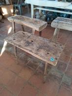 Oude Slagersblokken / Hakblokken, Ophalen