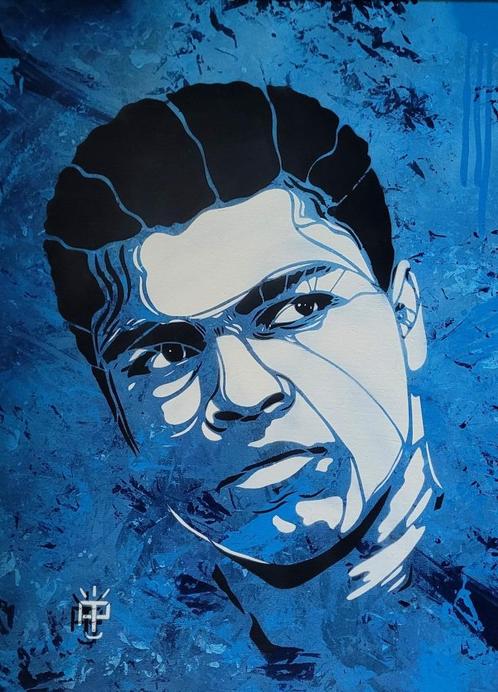 Muhammad Ali - Alexandre Petrus (1988), Antiek en Kunst, Kunst | Litho's en Zeefdrukken, Ophalen of Verzenden