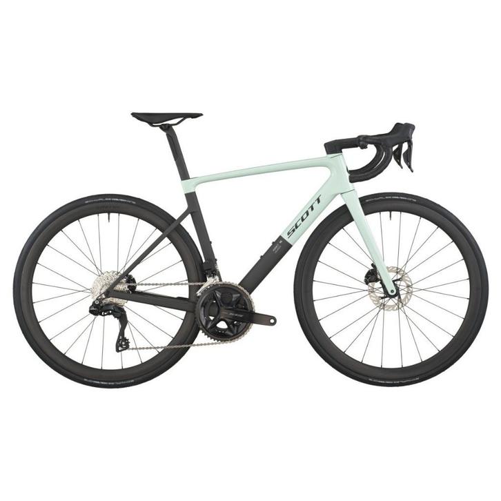 Scott Addict 30 RC Frozen Green/carbon Black NU 4749,00, Fietsen en Brommers, Fietsen | Racefietsen, Nieuw, Overige merken, Meer dan 20 versnellingen