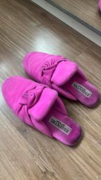 Essentiel Antwerp  muiltjes suede roze - Maat 39, Ophalen of Verzenden, Zo goed als nieuw, Roze, Sandalen of Muiltjes