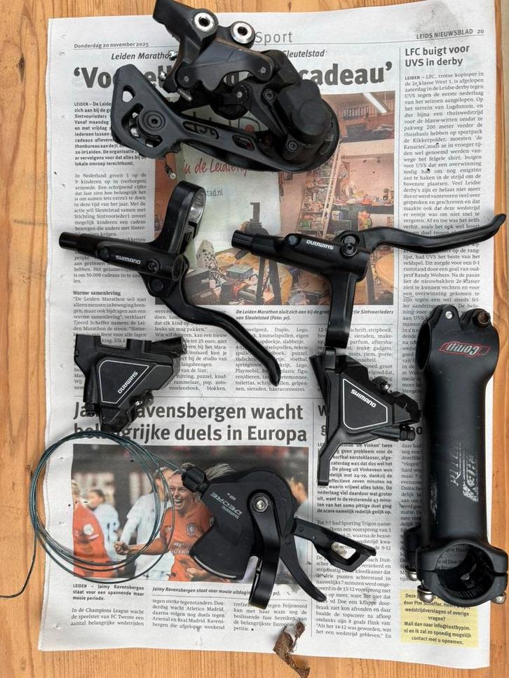 Shimano Deore onderdelen, Fietsen en Brommers, Fietsonderdelen, Gebruikt, Mountainbike, Overige typen, Ophalen of Verzenden