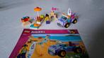 Lego junior Naar het strand - compleet met uitleg, Ophalen of Verzenden, Zo goed als nieuw, Complete set, Lego
