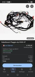Kabelboom piaggio zip 4t, Ophalen of Verzenden