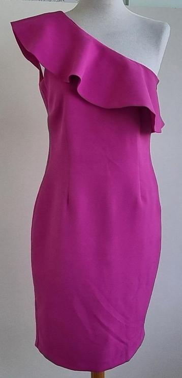 Steps a-symetrische cerise jurk mt. 38 beschikbaar voor biedingen