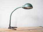 Industriële Adher Bureaulamp op Stalen Voet – Vintage Design, Antiek en Kunst, Ophalen of Verzenden