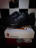 Hush Puppies leren schoenen – maat 45, Zwart, Nieuw, Ophalen of Verzenden, Hush Puppies