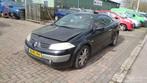 Renault Mégane CC 2004 2.0 16v F4R Zwart NV676 onderdelen