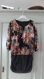 Geisha zwart/print tuniek, maat M, Maat 38/40 (M), Overige kleuren, Geisha, Verzenden