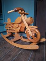 Houten Hobbel motor Harley, Kinderen en Baby's, Zo goed als nieuw, Ophalen