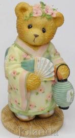 Cherished Teddies Machiko, Verzamelen, Ophalen of Verzenden, Zo goed als nieuw, Beeldje, Cherished Teddies