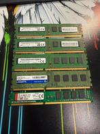 5 bankjes van 4GB DDR3 desktop pc geheugen, Ophalen of Verzenden, Zo goed als nieuw, DDR3, Desktop