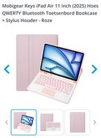 Mobigear smartkeyboard case ipad air 11 + screenprotector), 10 inch, Apple iPad Air, Nieuw, Ophalen of Verzenden