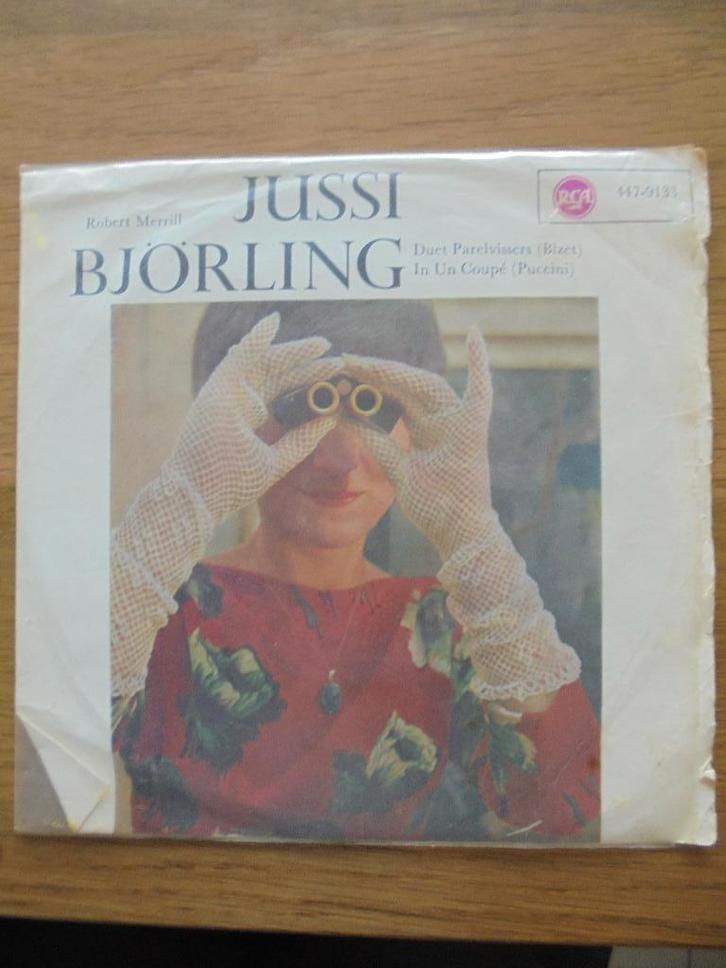 Jussi Bjorling, Cd's en Dvd's, Vinyl Singles, Gebruikt, Single, Klassiek, 7 inch, Ophalen of Verzenden