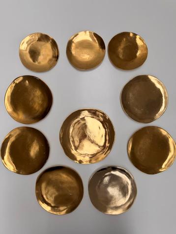&Klevering borden Imperfect Goud 1x L | 6x M | 3x S beschikbaar voor biedingen