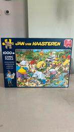 Jan van Haasteren kamperen in het bos, Ophalen of Verzenden, 500 t/m 1500 stukjes, Legpuzzel, Zo goed als nieuw