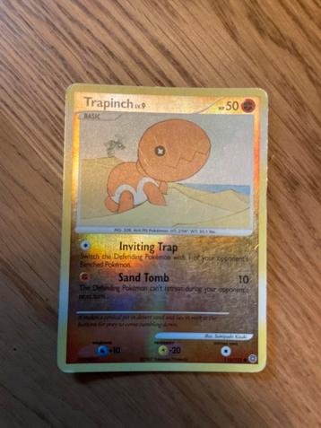 Trapinch Reverse Holo Pokémon Kaart beschikbaar voor biedingen